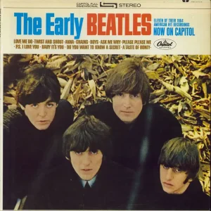 Premium The Beatles The Early Beatles - Peach label US Vinyl LP