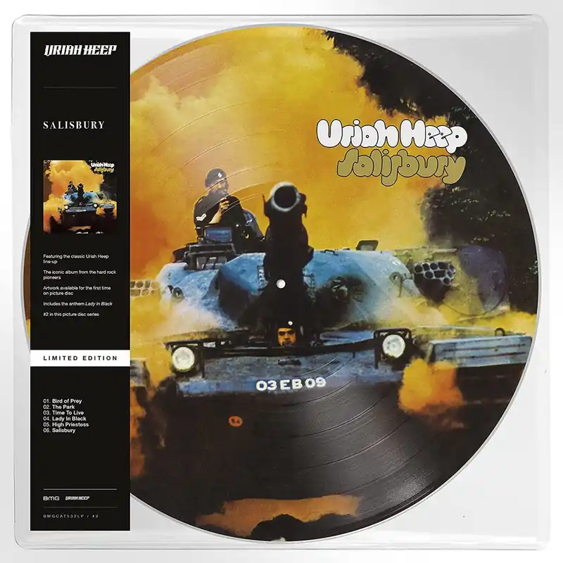 Uriah Heep Salisbury UK Picture disc LP Professional Grade
