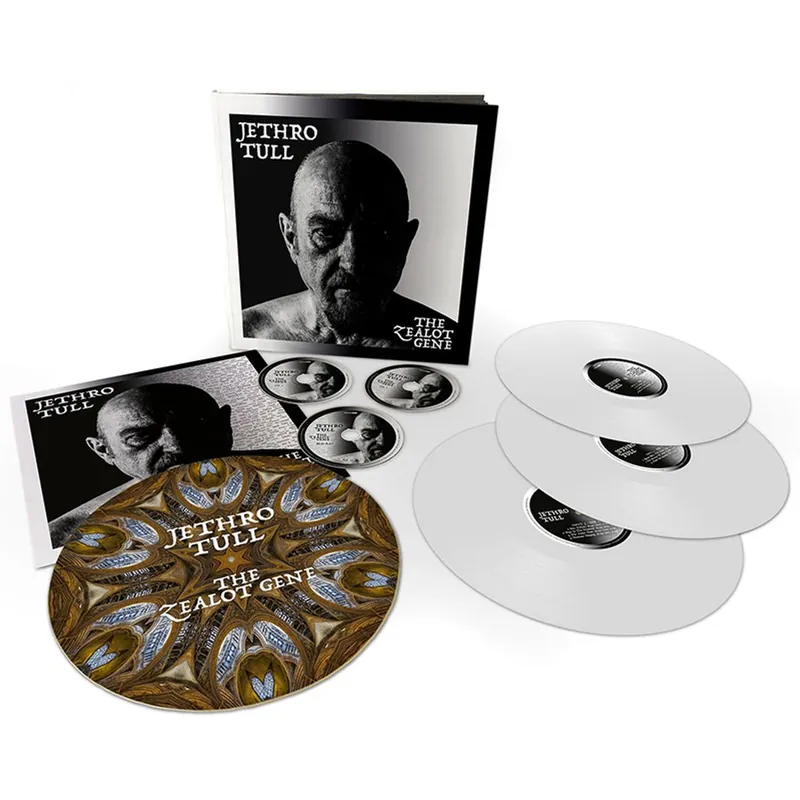 Jethro Tull The Zealot Gene: Deluxe Edition White Vinyl 3LP/2CD/Blu-Ray - Sealed UK Box set Popular