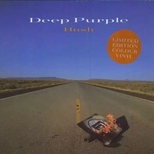 In Demand Deep Purple Hush - Blue Vinyl - EX UK 7" vinyl