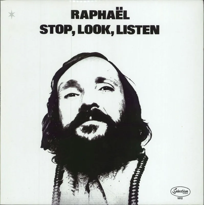 Phil Raphaël Stop, Look, Listen French Vinyl LP Handmade