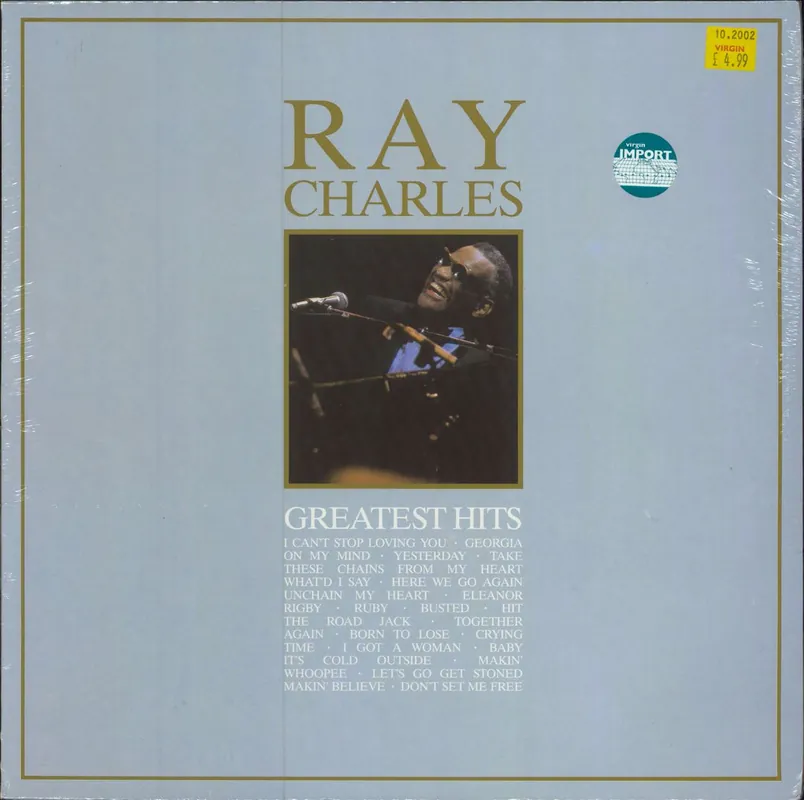 Latest Ray Charles 20 Hits Of The Genius - Sealed German Vinyl LP