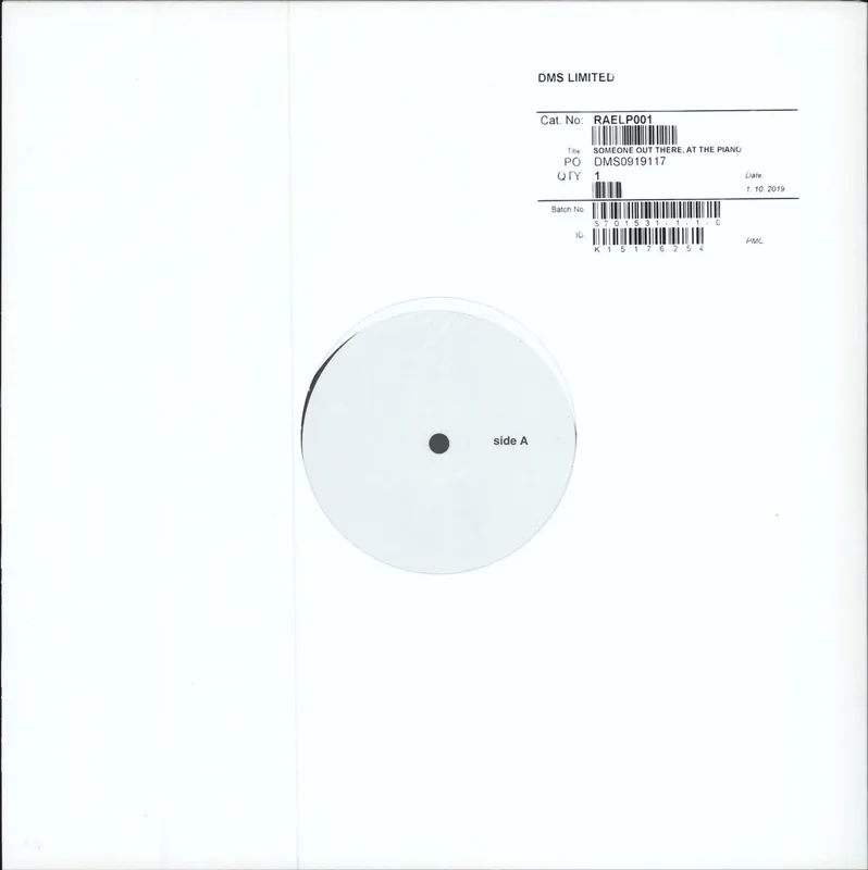Genuine Rae Morris Someone Out There, At The Piano - White Label Test Pressing UK Vinyl LP