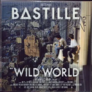 Special Offer Bastille Wild World - 180gram Vinyl + Lenticular Sleeve + Autographed Insert UK 2-LP vinyl set