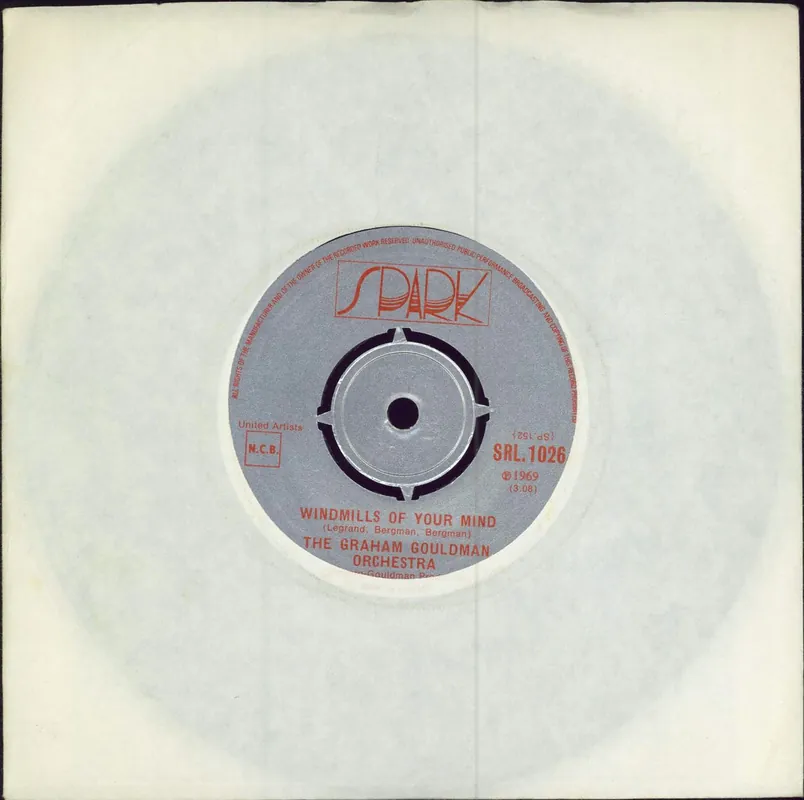 Graham Gouldman Windmills Of Your Mind UK 7" vinyl While Supplies Last
