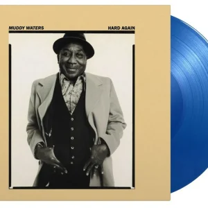 Bulk Order Muddy Waters Hard Again - 45th Anniversary Edition - Blue Vinyl UK Vinyl LP