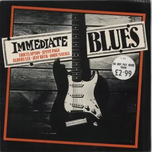 Last Chance Immediate Label Immediate Blues - stickered p/s UK Vinyl LP