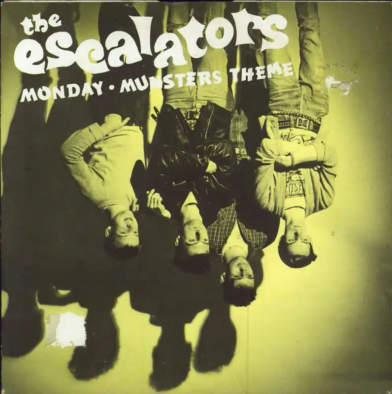 Luxury The Escalators The Munsters Theme / Monday - Both Sleeves UK 7" vinyl