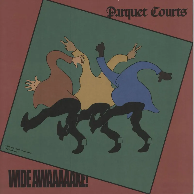 Sale Parquet Courts Wide Awake: Deluxe Edition + Booklets US Vinyl LP