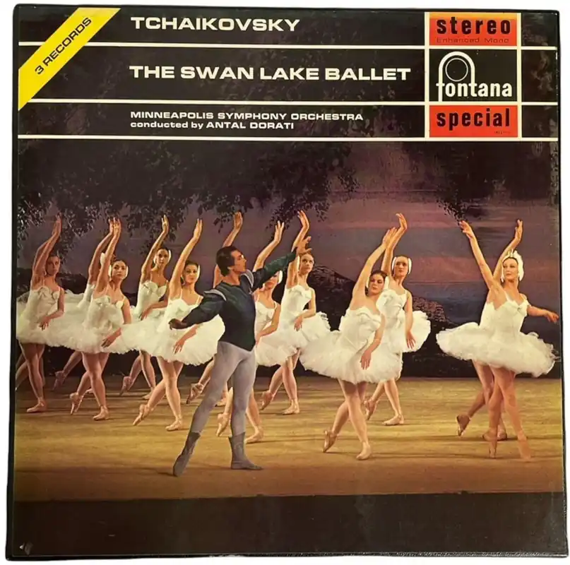 Pyotr Ilyich Tchaikovsky The Swan Lake Ballet UK Vinyl box set No Minimum Order