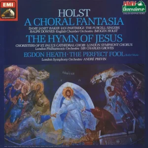 Gustav Holst A Choral Fantasia / The Hymn Of Jesus / The Perfect Fool / Ballet Music: Egdon Heath UK Vinyl LP Wholesale