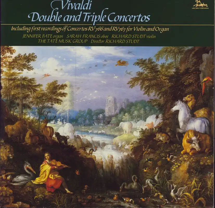 Antonio Vivaldi Double And Triple Concertos UK Vinyl LP Instant Buy