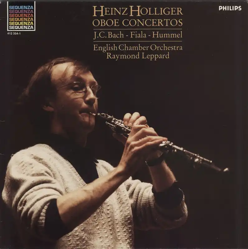 Heinz Holliger Oboe Concertos Dutch Vinyl LP Exclusive
