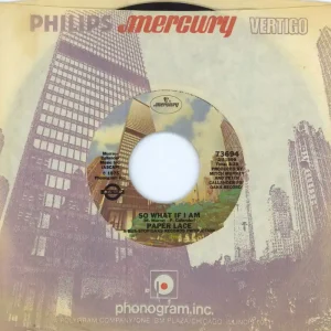 Direct From Factory Paper Lace So What If I Am / Himalayan Lullaby US 7" vinyl