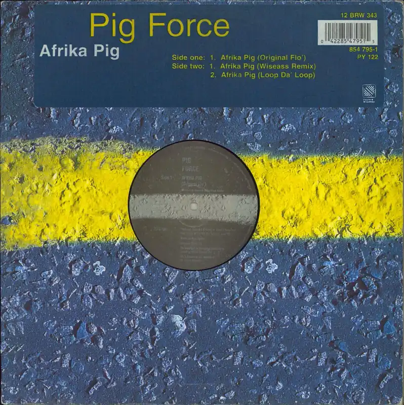 Direct From Manufacturer Pig Force Afrika Pig UK 12" vinyl
