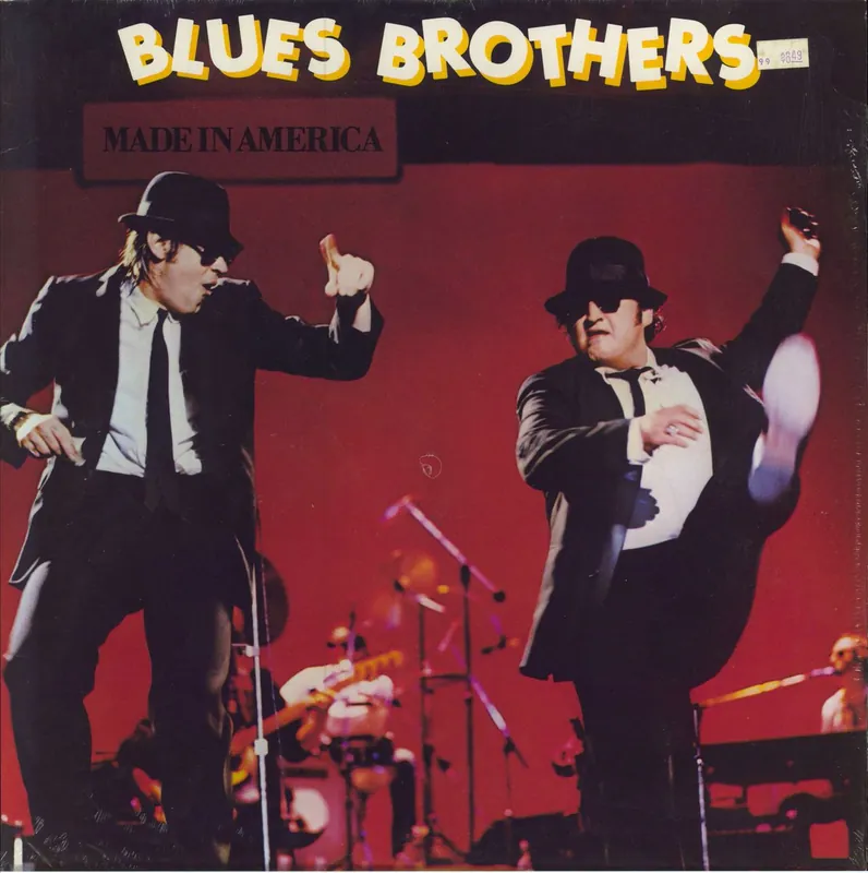 Worldwide Shipping The Blues Brothers Made In America - shrink US Vinyl LP