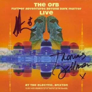 The Orb Further Adventures Beyond Dark Matter Live - Autographed UK 3-disc CD/DVD Set Best Price