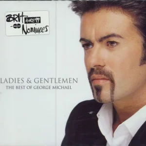 Warranty Included George Michael Ladies & Gentlemen - Brit Nominee sticker UK 2-CD album set
