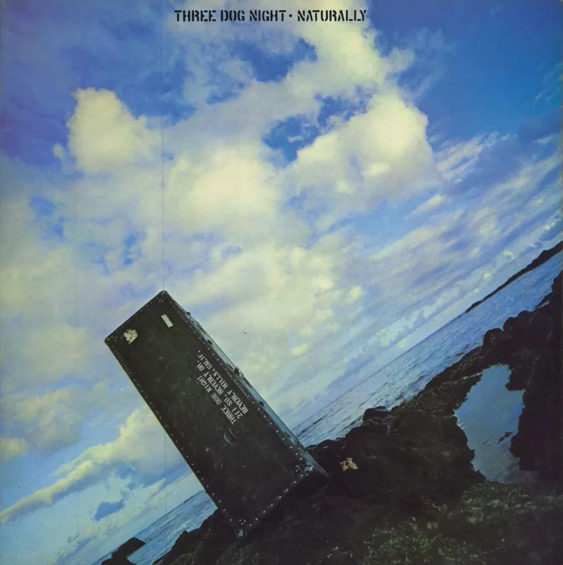 Handmade Three Dog Night Naturally - Factory Sample UK Vinyl LP