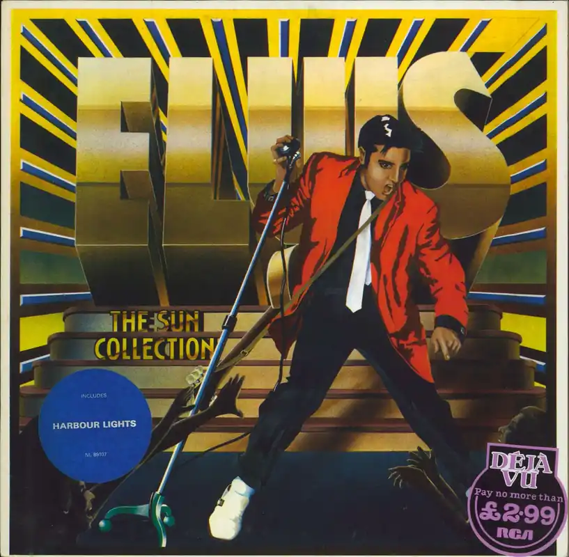 High Quality Elvis Presley The Sun Collection - Blue Stickered Sleeve German Vinyl LP