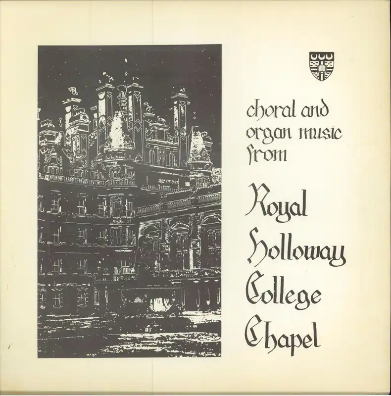 Final Sale Royal Holloway College Choral And Organ Music From Royal Holloway College Chapel UK Vinyl LP