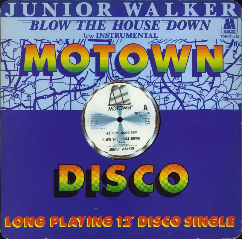 Original Junior Walker & The All Stars Blow The House Down UK 12" vinyl