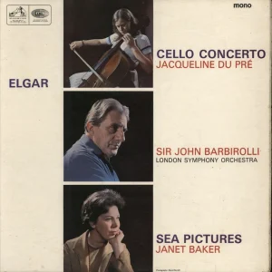 Wholesale Edward Elgar Cello Concerto / Sea Pictures - 1st Mono UK Vinyl LP