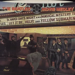 The Beatles The Beatles' Movie Medley - EX US Promo 7" vinyl Genuine