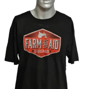 Direct From Factory Neil Young Farm Aid Chicago (30) US T-shirt