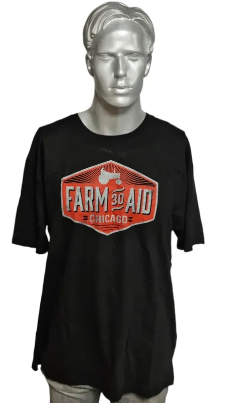 Direct From Factory Neil Young Farm Aid Chicago (30) US T-shirt
