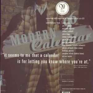 4.A.D.  Modern Calendar 96 + Box UK Calendar Discount