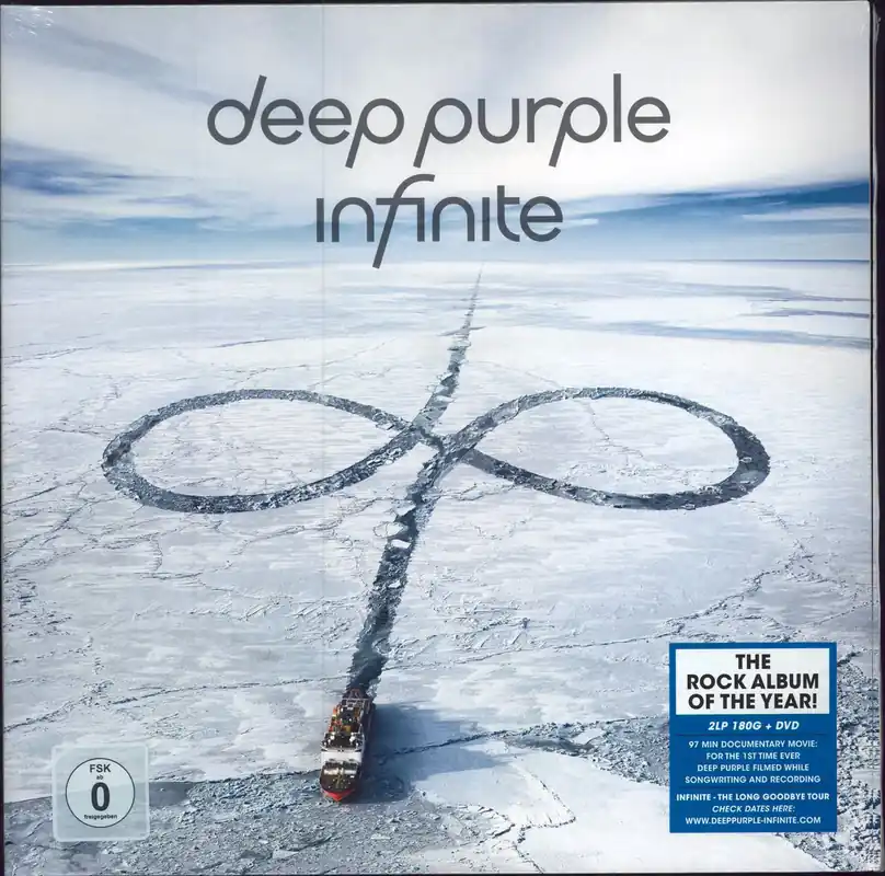 Deep Purple Infinite - 180gm Vinyl UK 2-LP vinyl set Buy Today