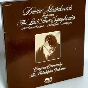 Dmitri Shostakovich Shostakovich: The Last Three Symphonies UK Vinyl box set Free Delivery