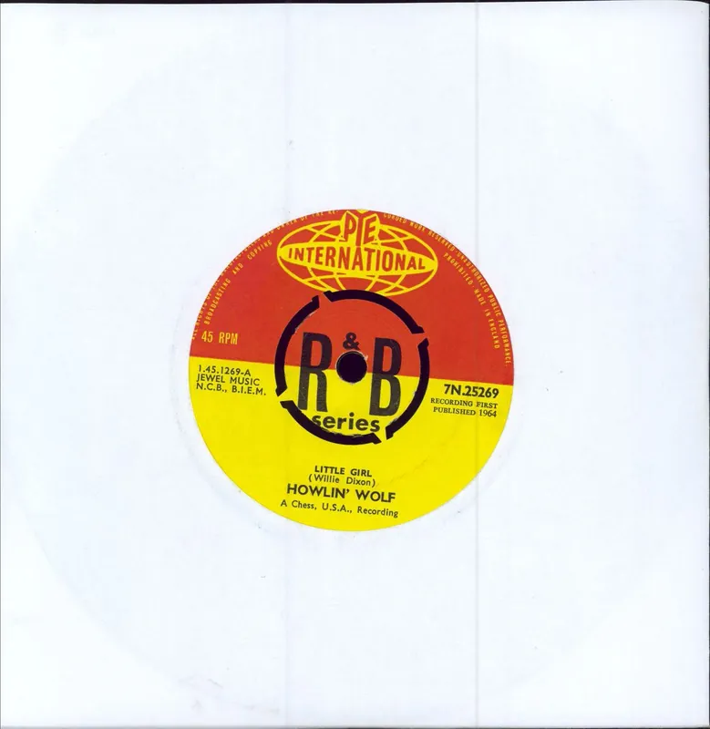 Howlin' Wolf Little Girl UK 7" vinyl Holiday Sale