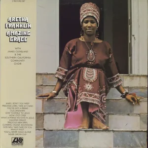 Aretha Franklin Amazing Grace - barcoded p/s US 2-LP vinyl set Save Now