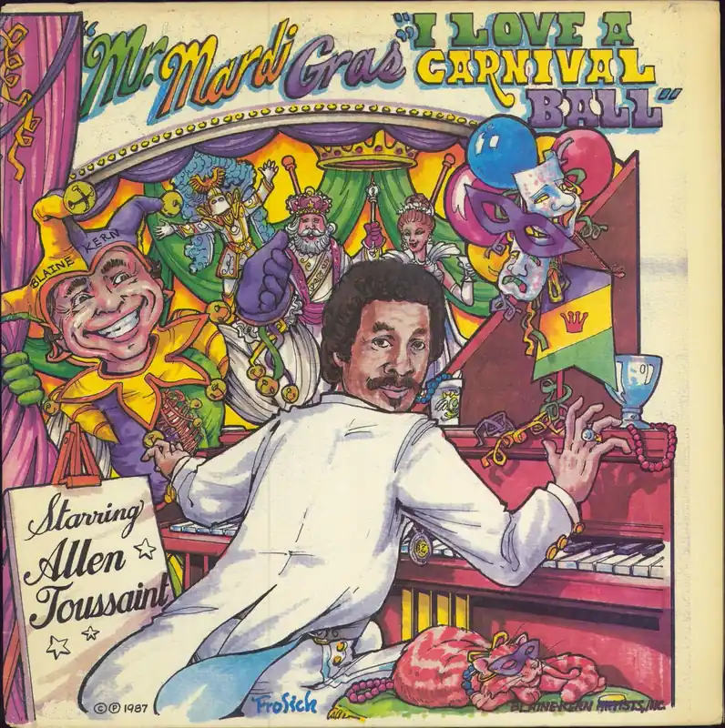 Wholesale Allen Toussaint Mr. Mardi Gras (I Love A Carnival Ball) US Vinyl LP