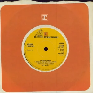 Gordon Lightfoot Rainy Day People UK 7" vinyl Today Only