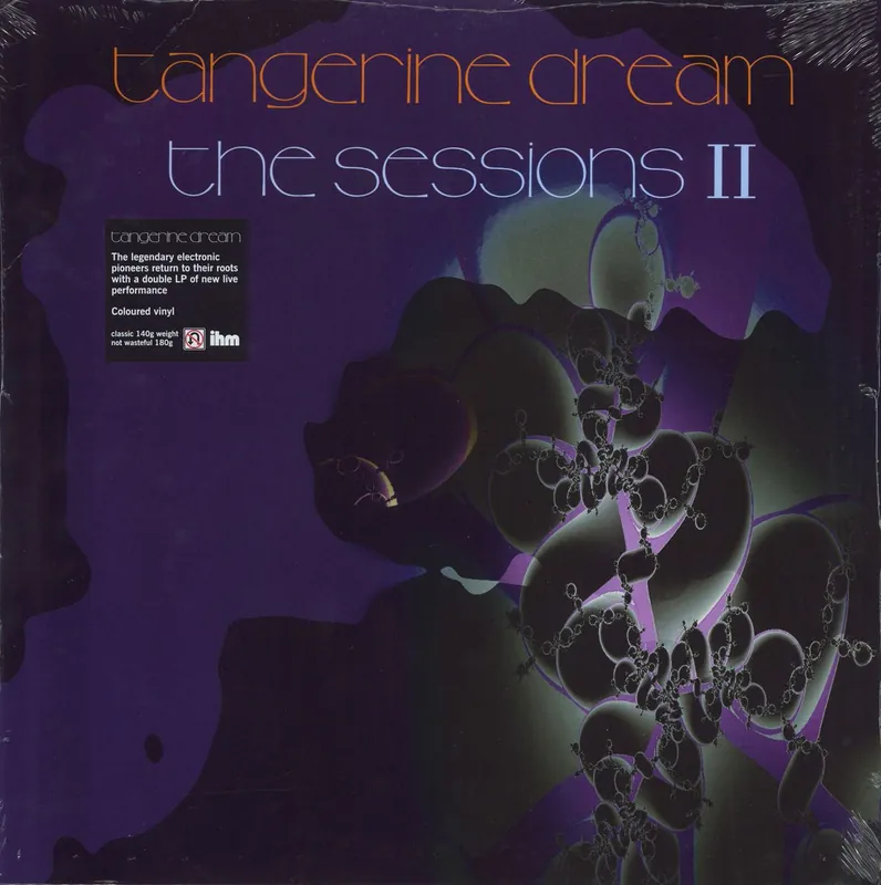 Brand New Tangerine Dream The Sessions II - 140gm Purple Vinyl - Sealed UK 2-LP vinyl set