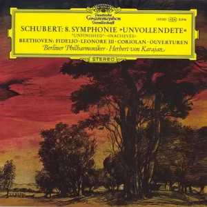 Franz Schubert Schubert: Symphonie Nr. 8 Unvollendete / Fidelio · Leonore III · Coriolan (Ouvertüren) German Vinyl LP Modern