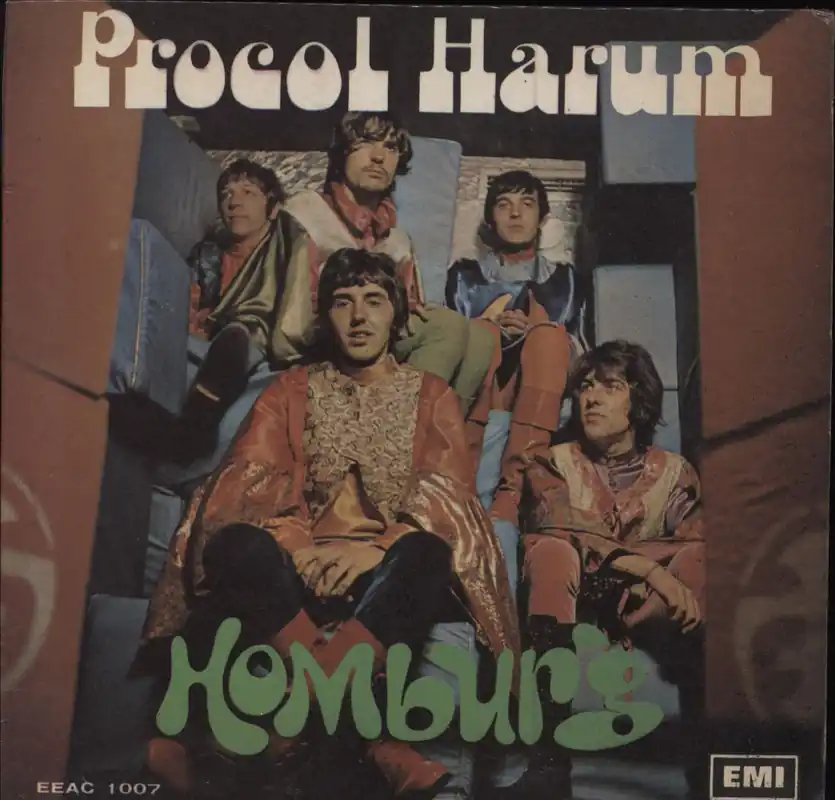 Procol Harum Homburg Singapore 7" vinyl Certified