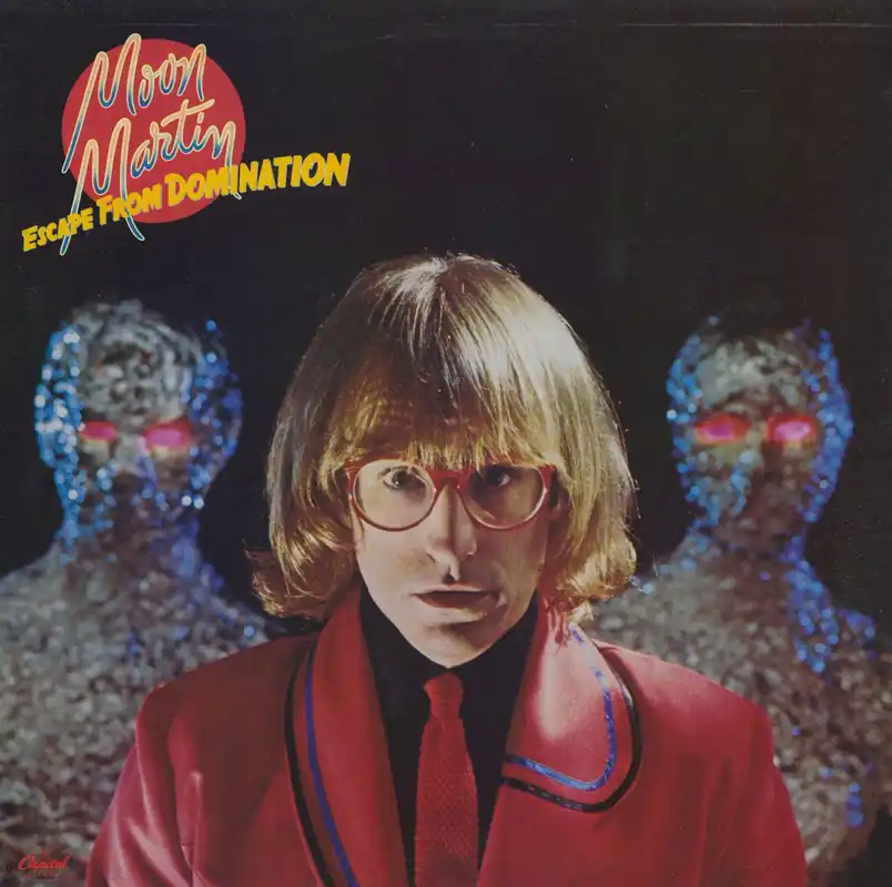 Viral Moon Martin Escape From Domination UK Vinyl LP