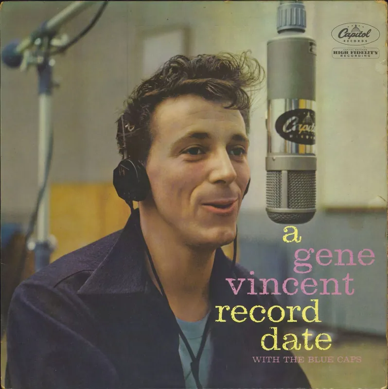 Gene Vincent A Gene Vincent Record Date - 1st - VG UK Vinyl LP Direct From Manufacturer
