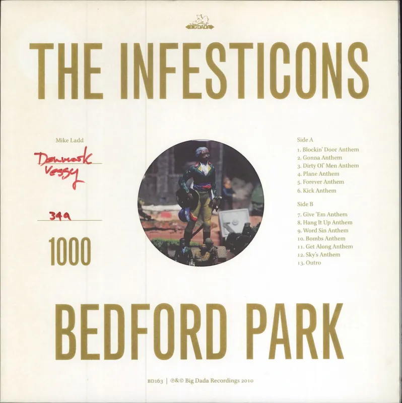 The Infesticons Bedford Park - Numbered UK Vinyl LP Best Price