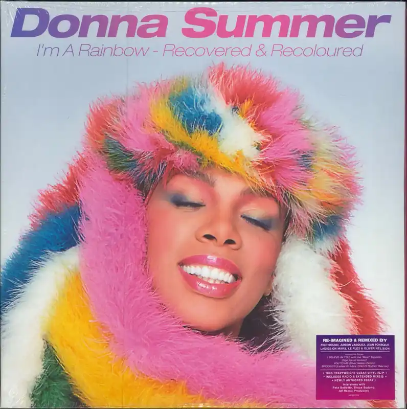 Donna Summer I'm A Rainbow: Recovered & Recoloured - 180gm Clear Vinyl - Sealed UK 2-LP vinyl set Order Now