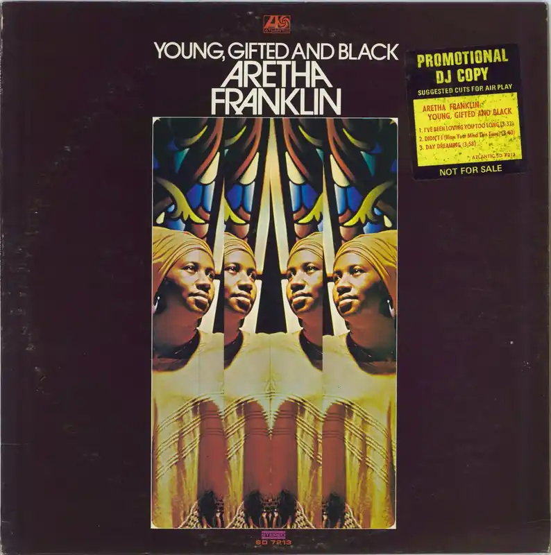 Aretha Franklin Young, Gifted And Black US Promo Vinyl LP Time-Limited
