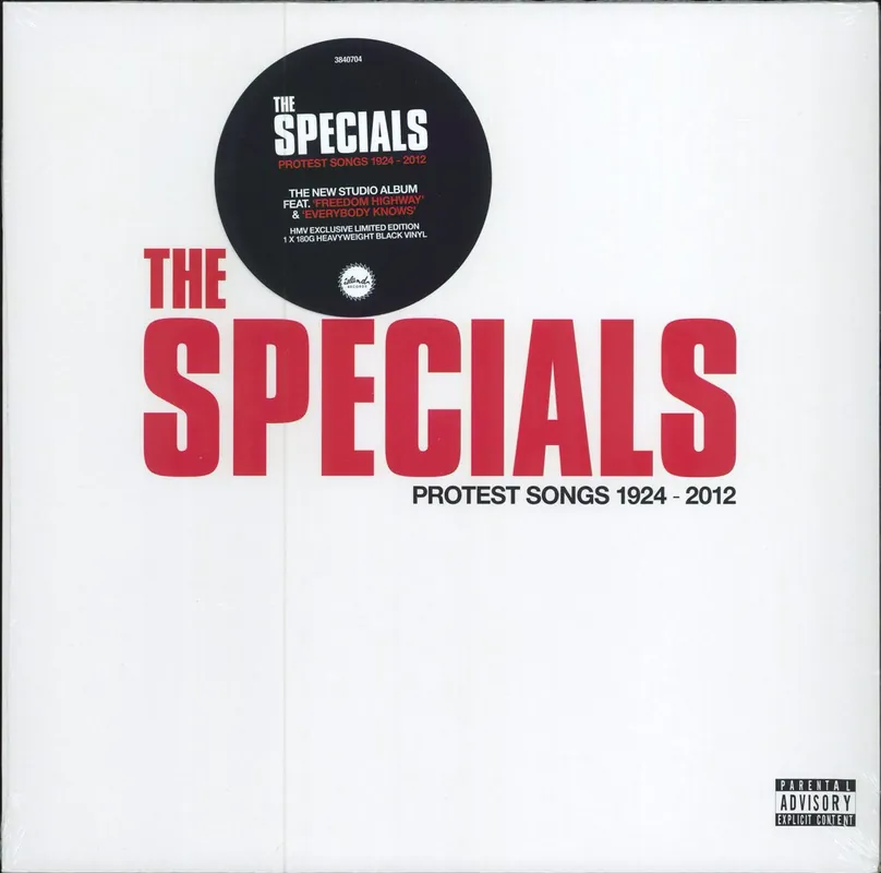 The Specials Protest Songs 1924-2012 - 180gm Vinyl - Sealed UK Vinyl LP Best Price