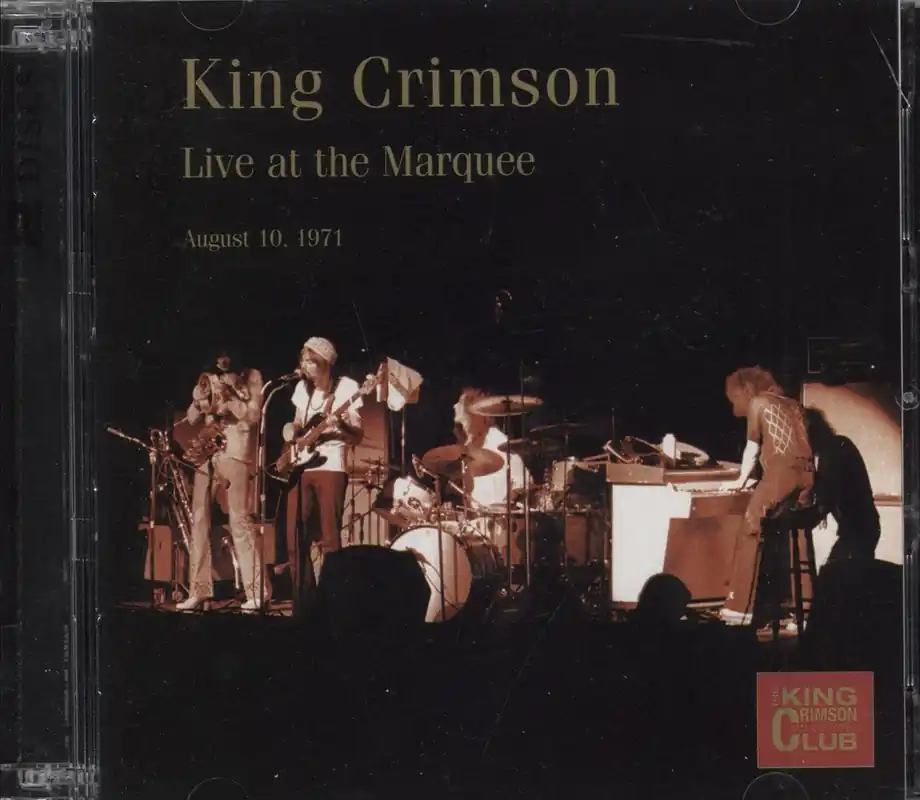 Exclusive King Crimson Live At The Marquee (August 10, 1971) UK 2-CD album set