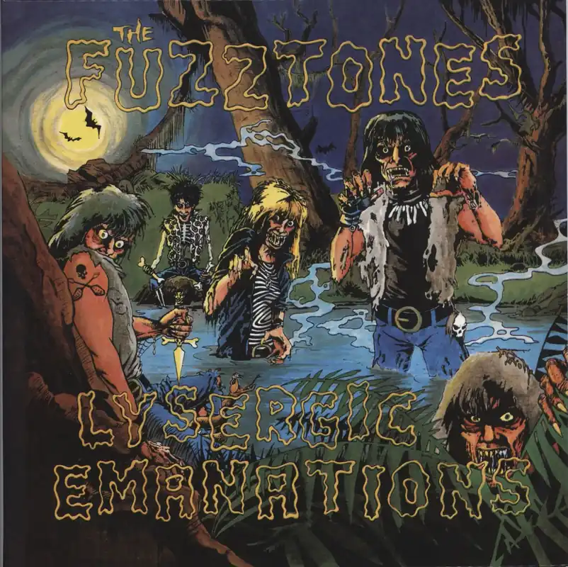 The Fuzztones Lysergic Emanations UK 2-LP vinyl set Limited Time