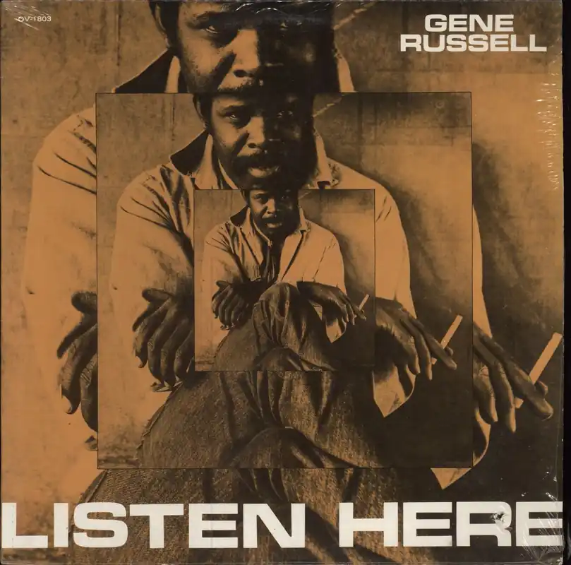 Gene Russell Listen Here UK Vinyl LP Clearance