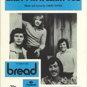 Bread Baby I'm-A Want You UK Sheet music Budget